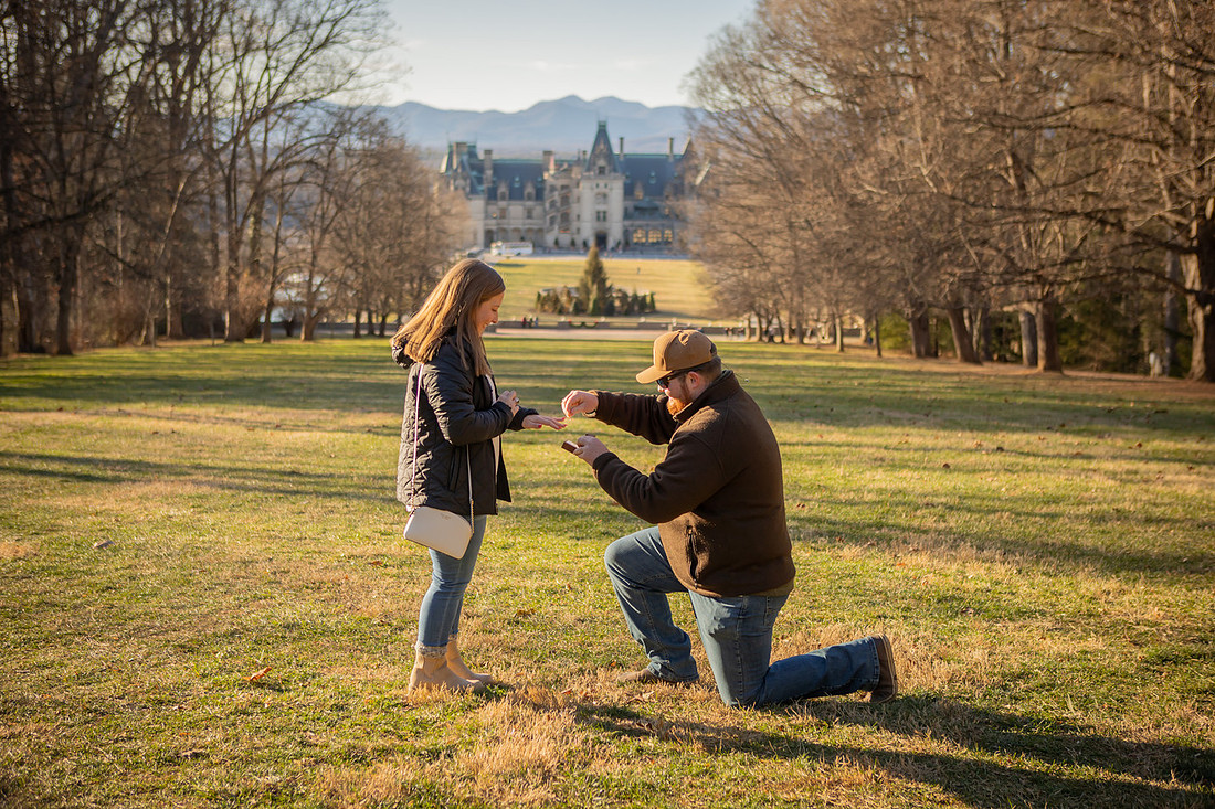 Biltmore Estate Proposal Photography
