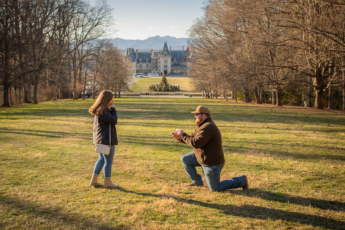 Biltmore Estate Proposal Photography