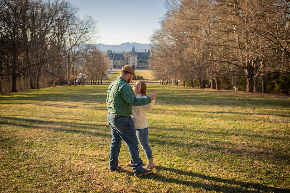 Biltmore Estate Proposal Photography