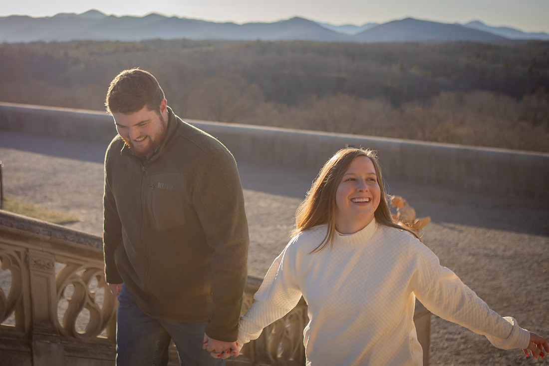 Engagement Photos at the Biltmore Estate