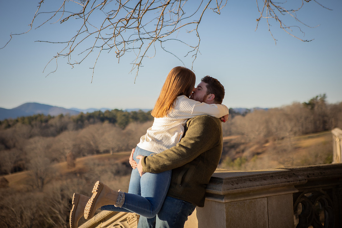 Engagement Photos at the Biltmore Estate