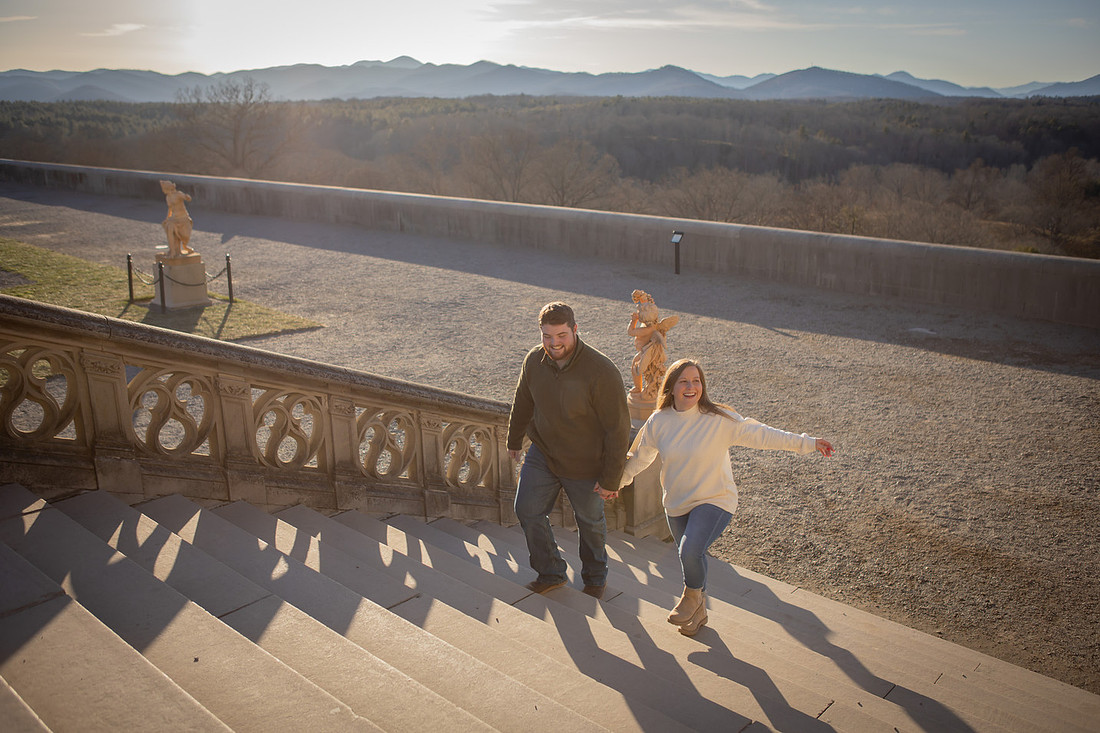 Engagement Photos at the Biltmore Estate