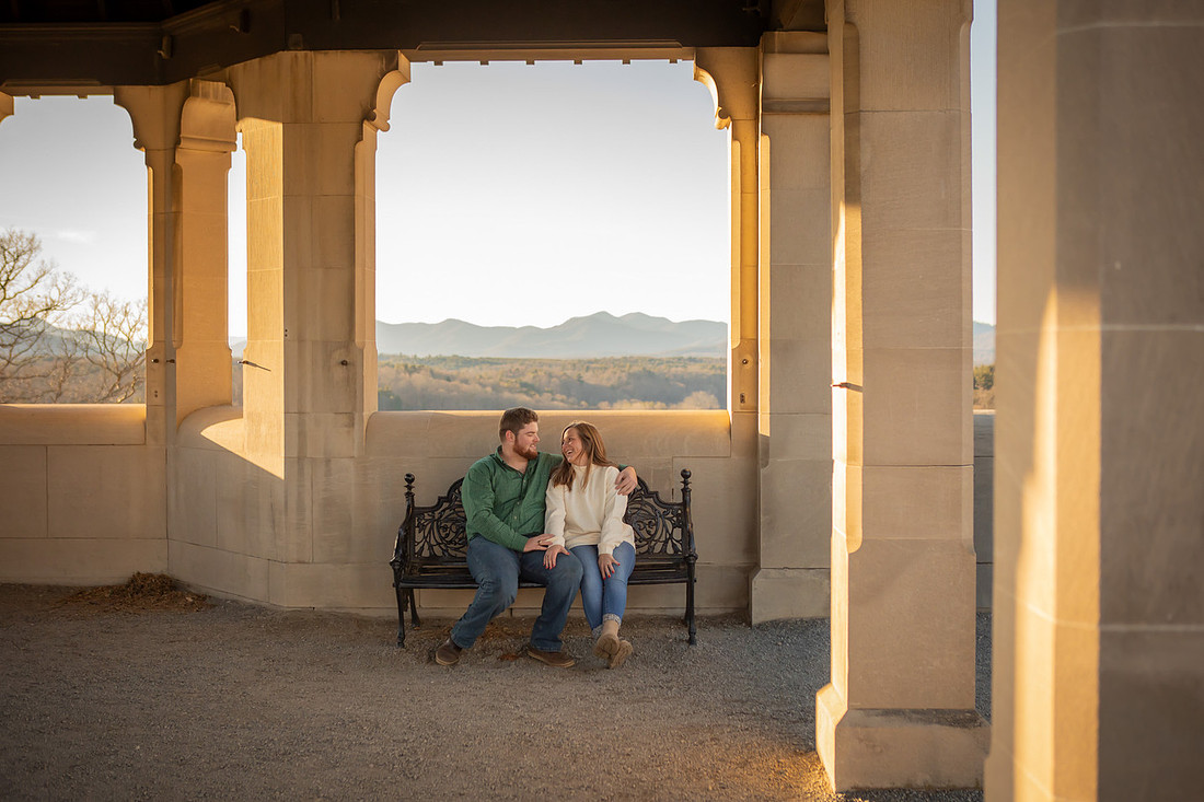Engagement Photos at the Biltmore Estate