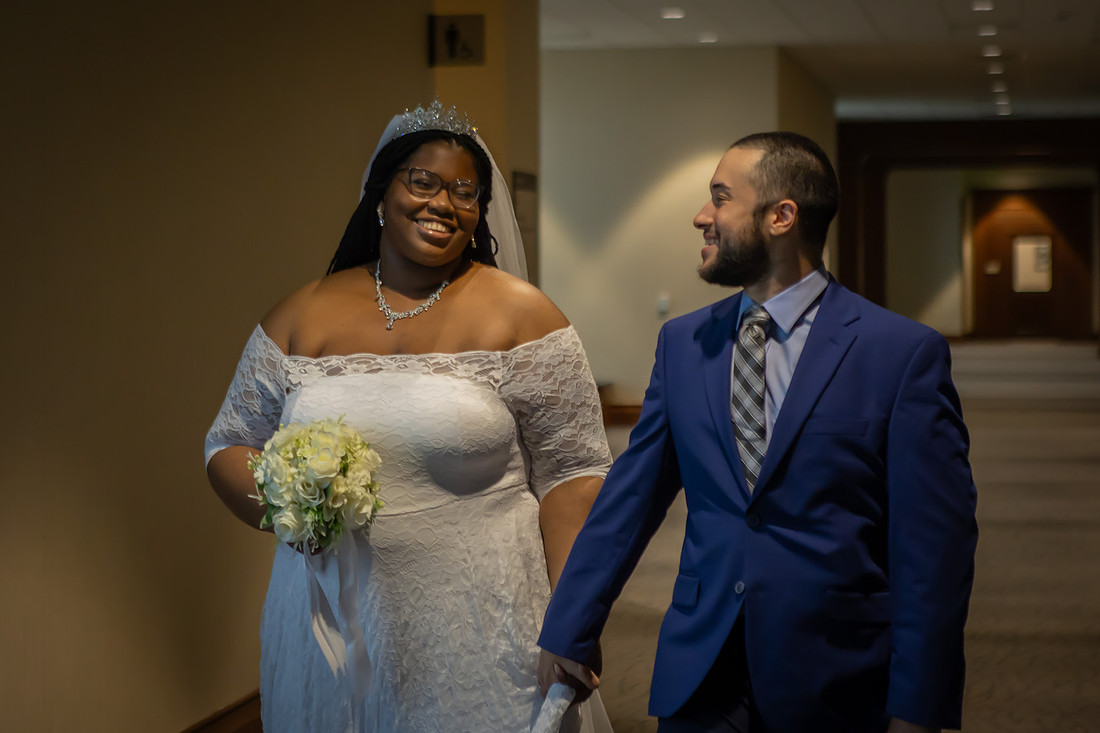 Elopement Photography at Spartanburg Courthouse