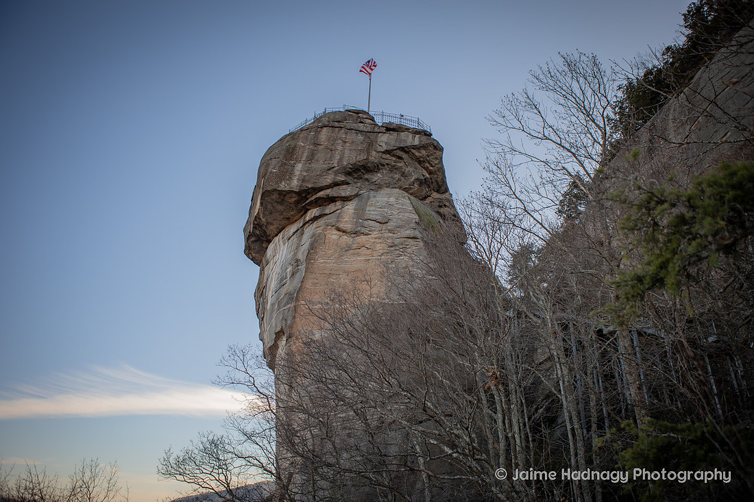 Chimney Rock Surprise Proposal | Asheville Engagement Photographer