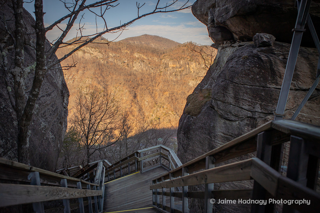 Chimney Rock Surprise Proposal | Asheville Engagement Photographer