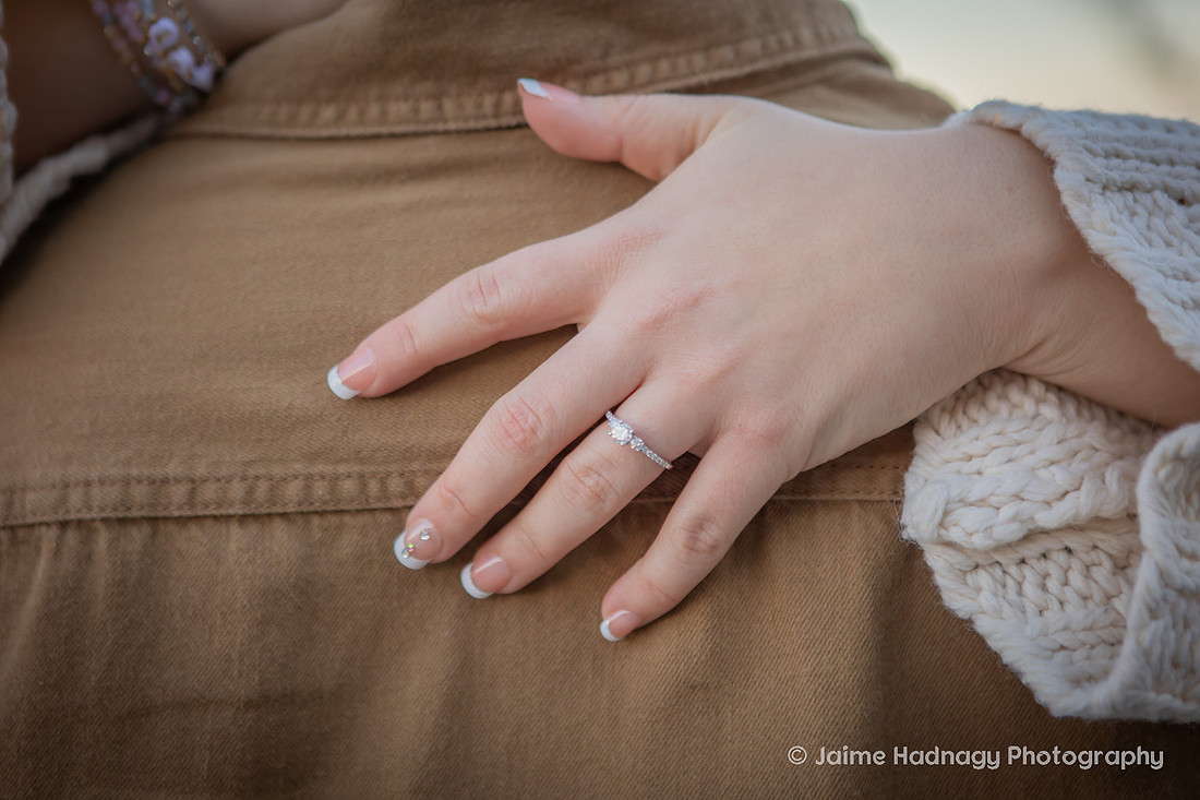 Engagement at Chimney Rock | WNC Proposal Photographer