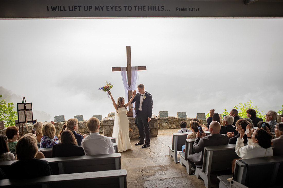 Wedding Ceremony Photos with Bride and Groom