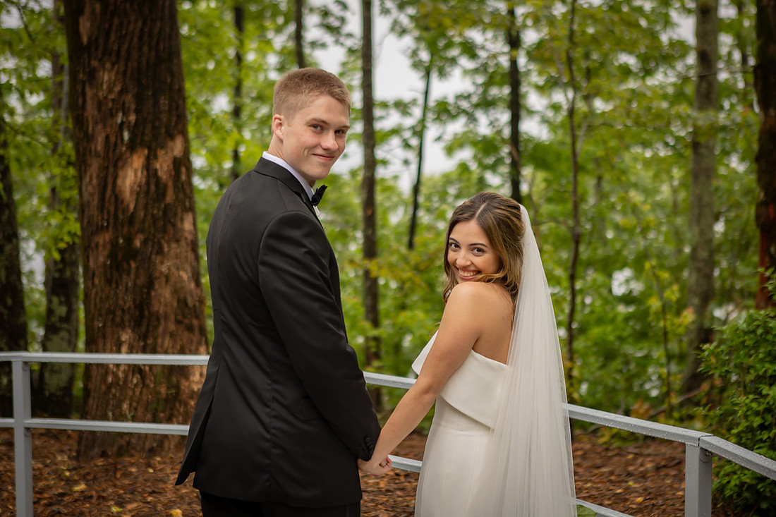 Wedding Ceremony Photos with Bride and Groom
