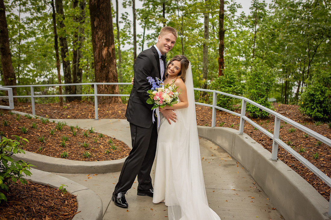 Wedding Ceremony Photos with Bride and Groom