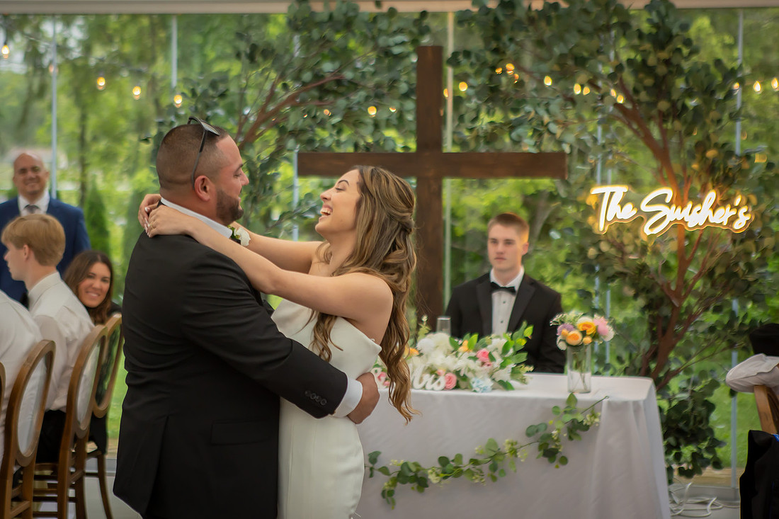 Wedding Ceremony Photos with Bride and Groom