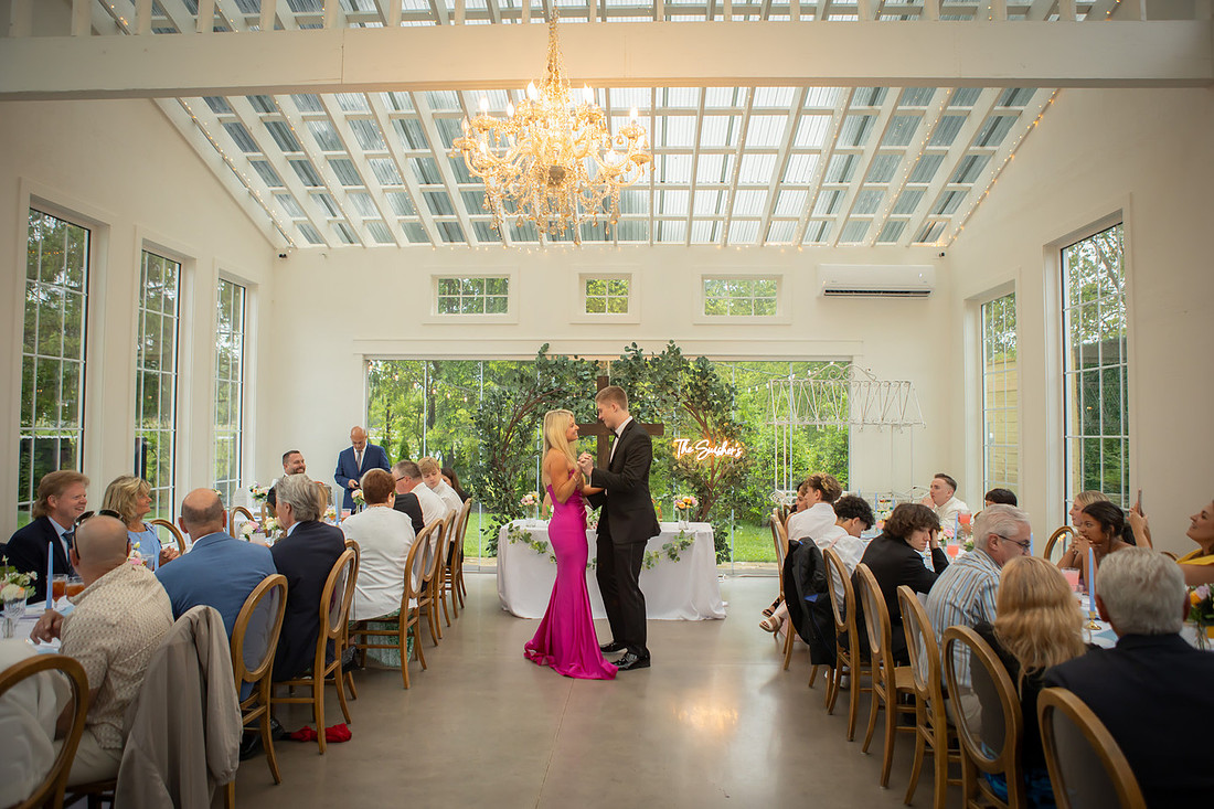 Wedding Ceremony Photos with Bride and Groom