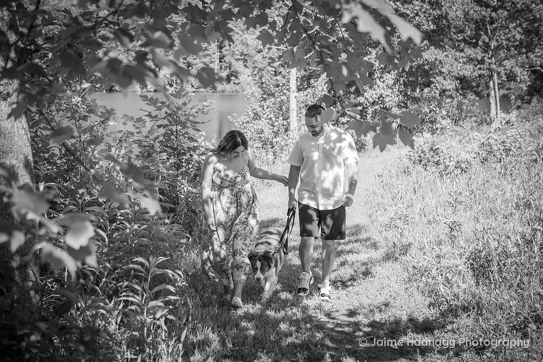 Surprise Proposal and Pet Photography Asheville
