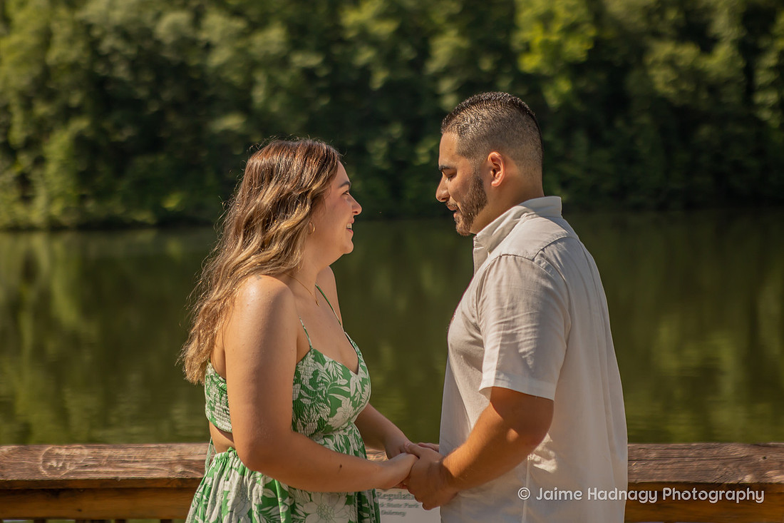 Surprise Proposal and Pet Photography Asheville