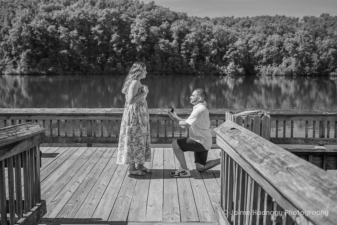 Surprise Proposal | Asheville Engagement Photographer