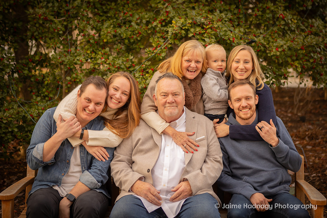 Winter Family Photos in Asheville