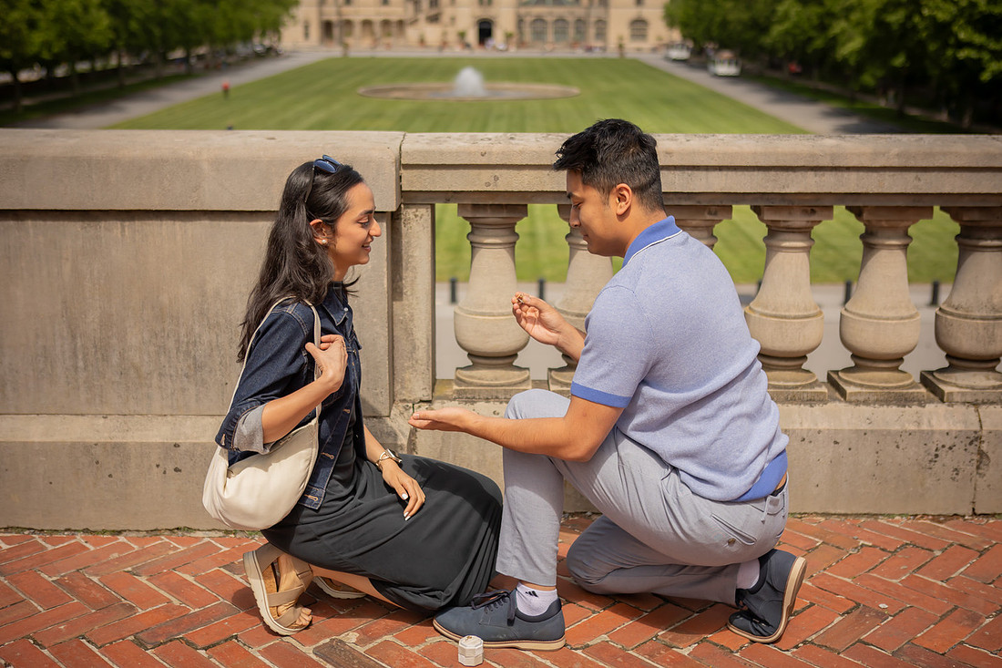 Surprise Proposal at Biltmore Estate