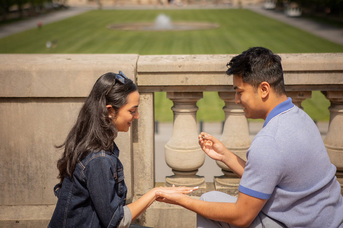 Surprise Proposal at Biltmore Estate