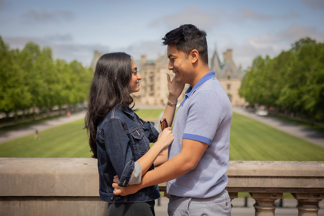 Getting Engaged at the Biltmore Estate | Asheville Proposal Photographer