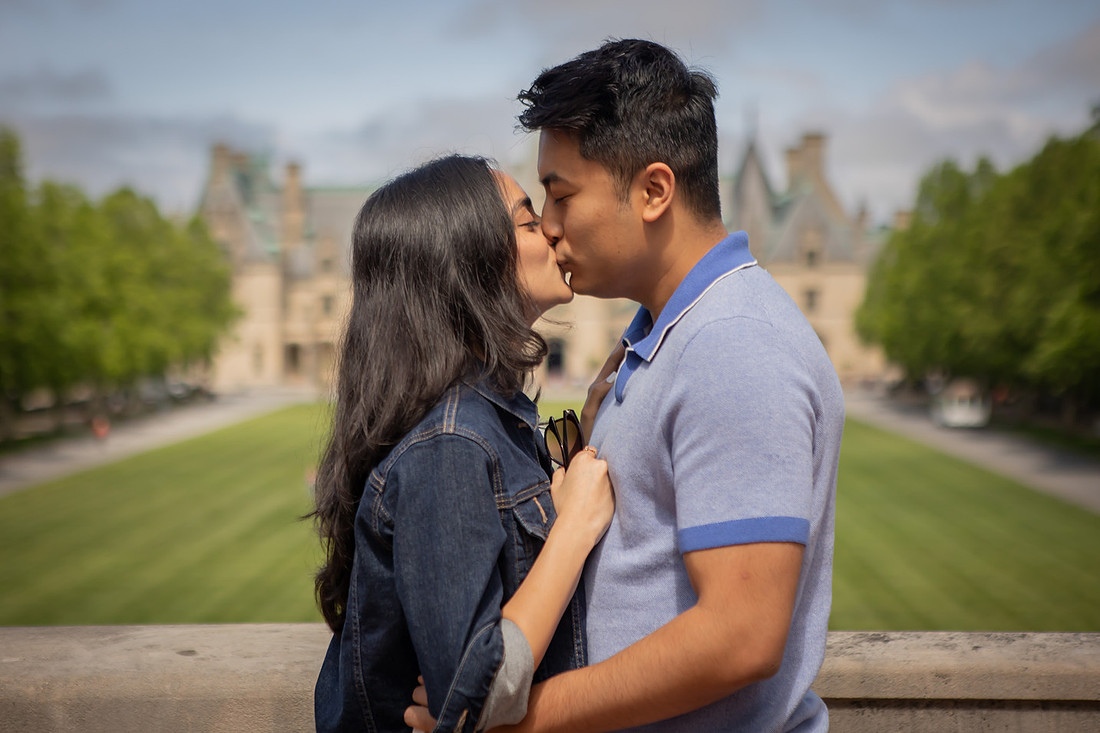 Getting Engaged at the Biltmore Estate | Asheville Proposal Photographer