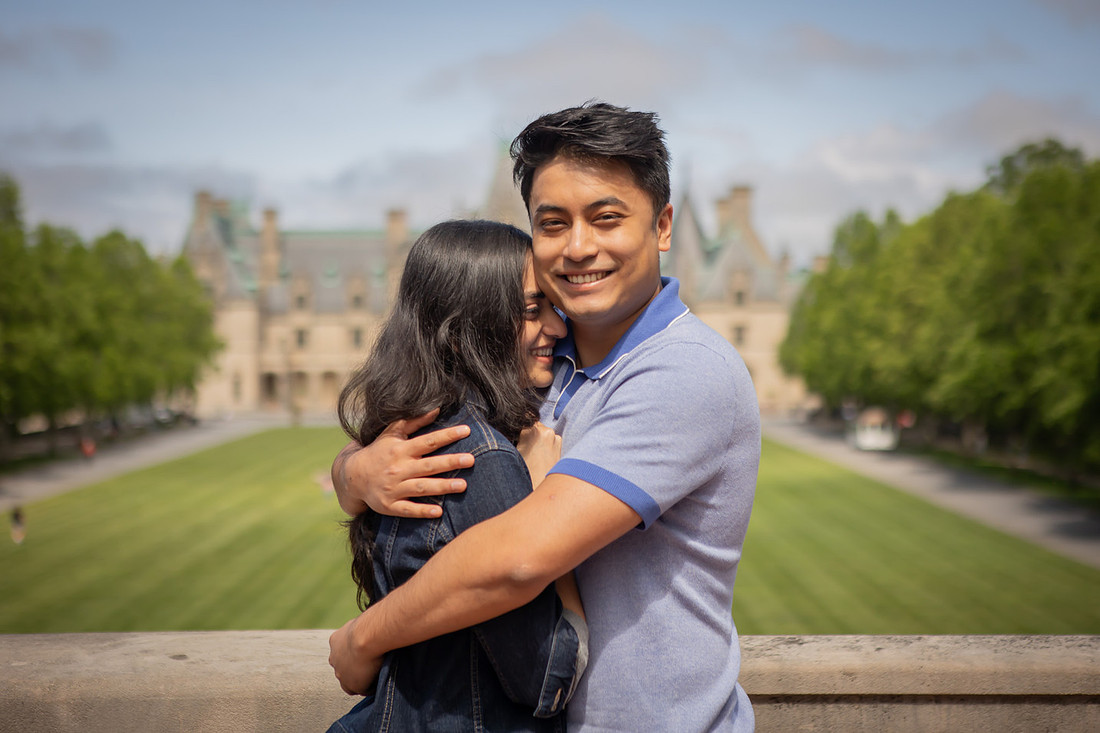 Getting Engaged at the Biltmore Estate | Asheville Proposal Photographer