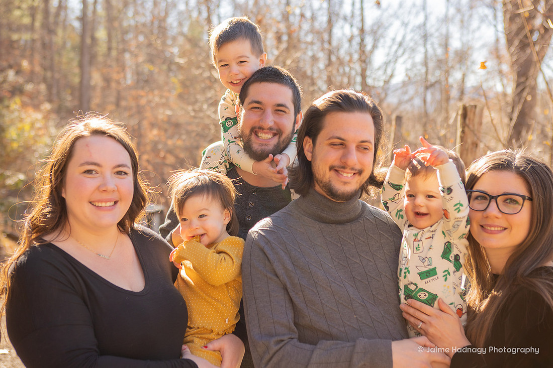 Outdoor fall family photos | Asheville Photographer