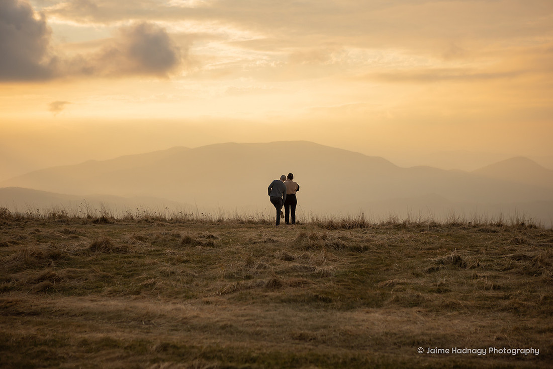 Hiking Proposal in the Mountains | Asheville Engagement Photographer