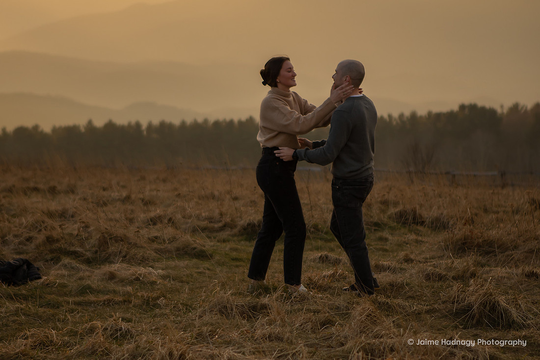 Surprise Proposal at Max Patch | Asheville Engagement Photographer
