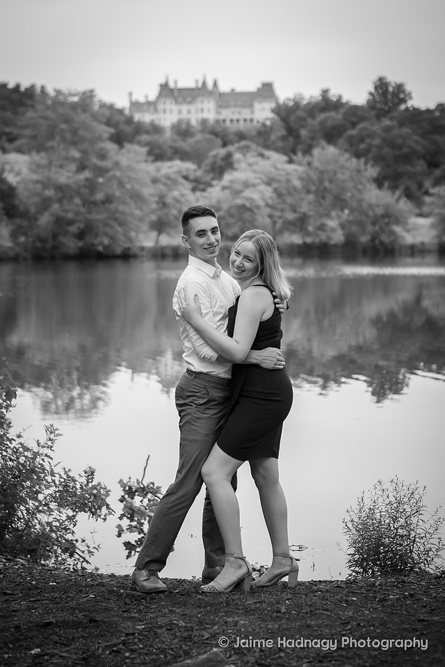 Engagement Session at The Lagoon of The Biltmore Estate | Asheville Photographer