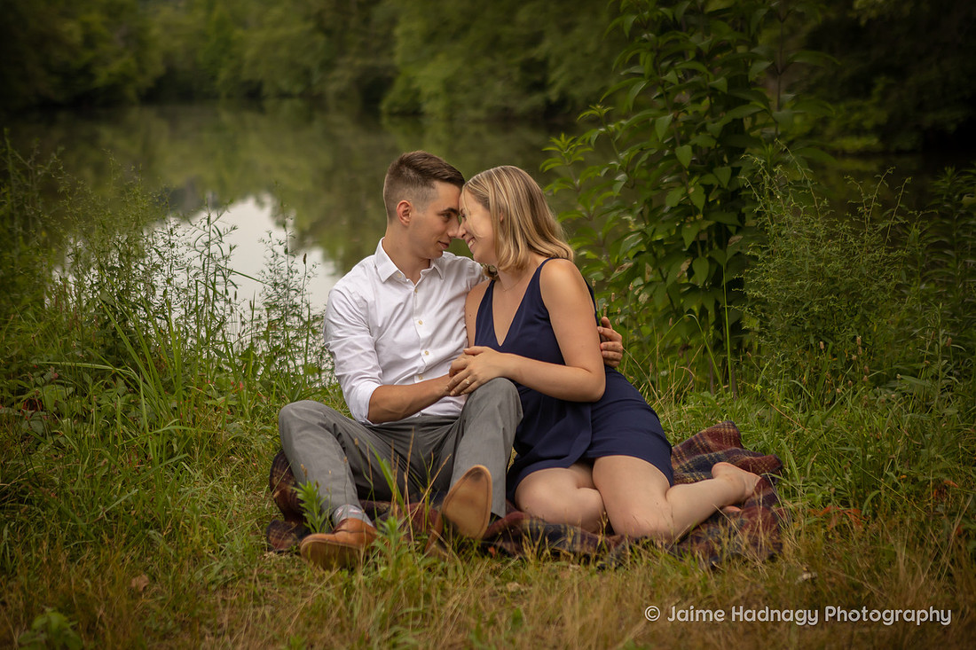 Engagement Photos by The Lagoon of Biltmore Estate | Asheville Proposal Photographer