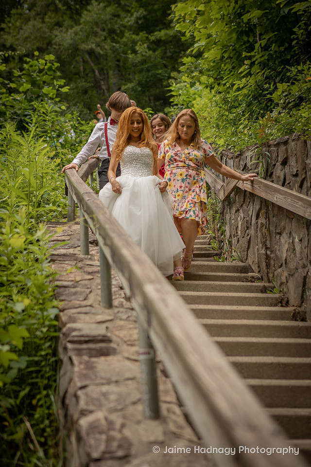Waterfall Wedding | Asheville Nature Elopement Photographer