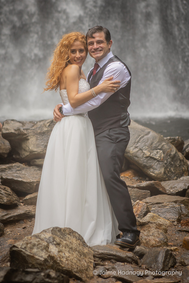 Waterfall Elopement near Asheville