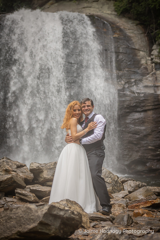 Waterfall Elopement near Asheville