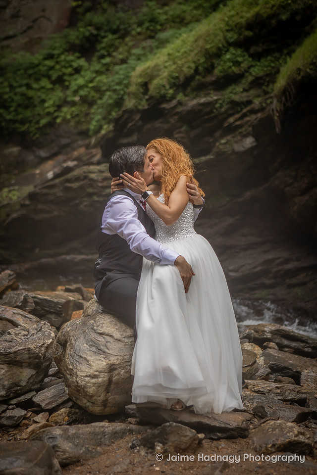 Waterfall Elopement near Asheville