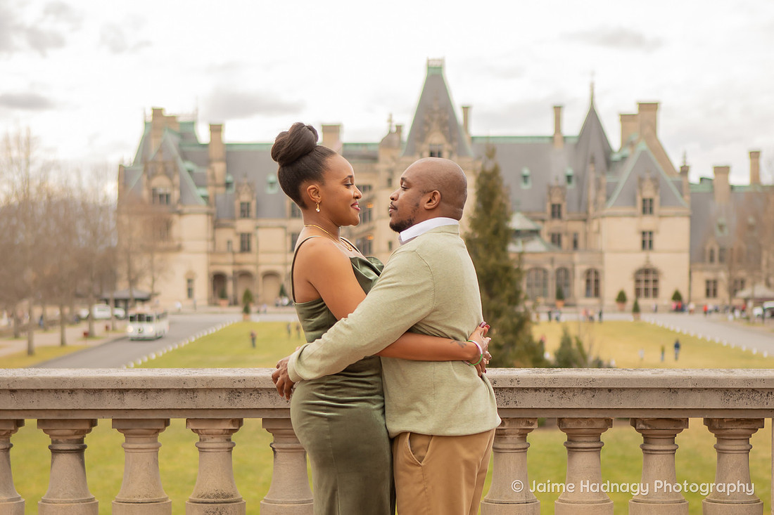 Biltmore House Engagement Photos