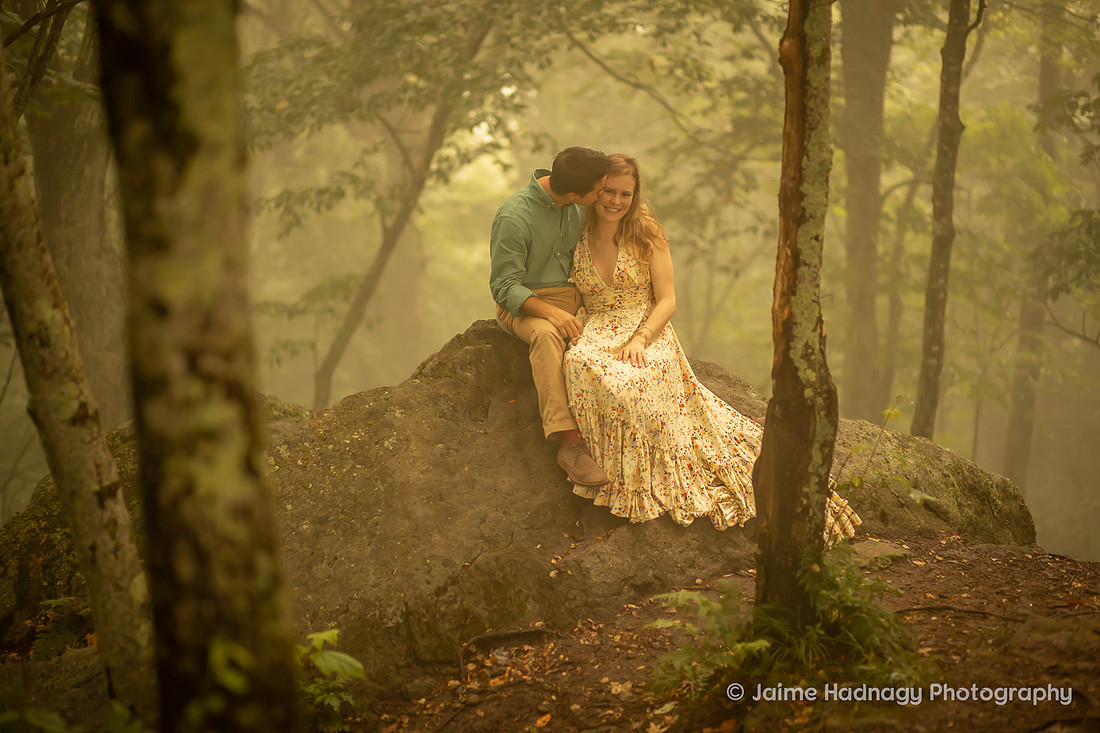 Foggy Max Patch Engagement Photos