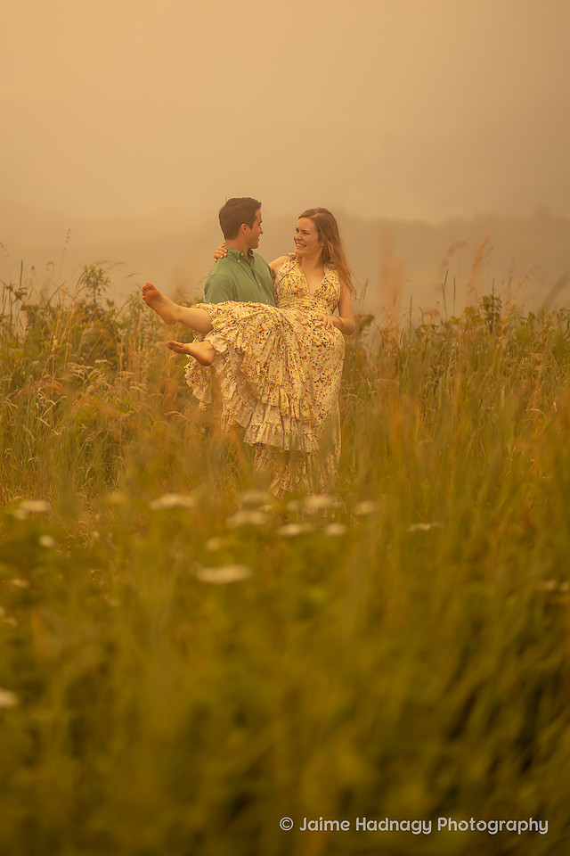 Romantic Engagement Hiking Photoshoot | Asheville Photographer