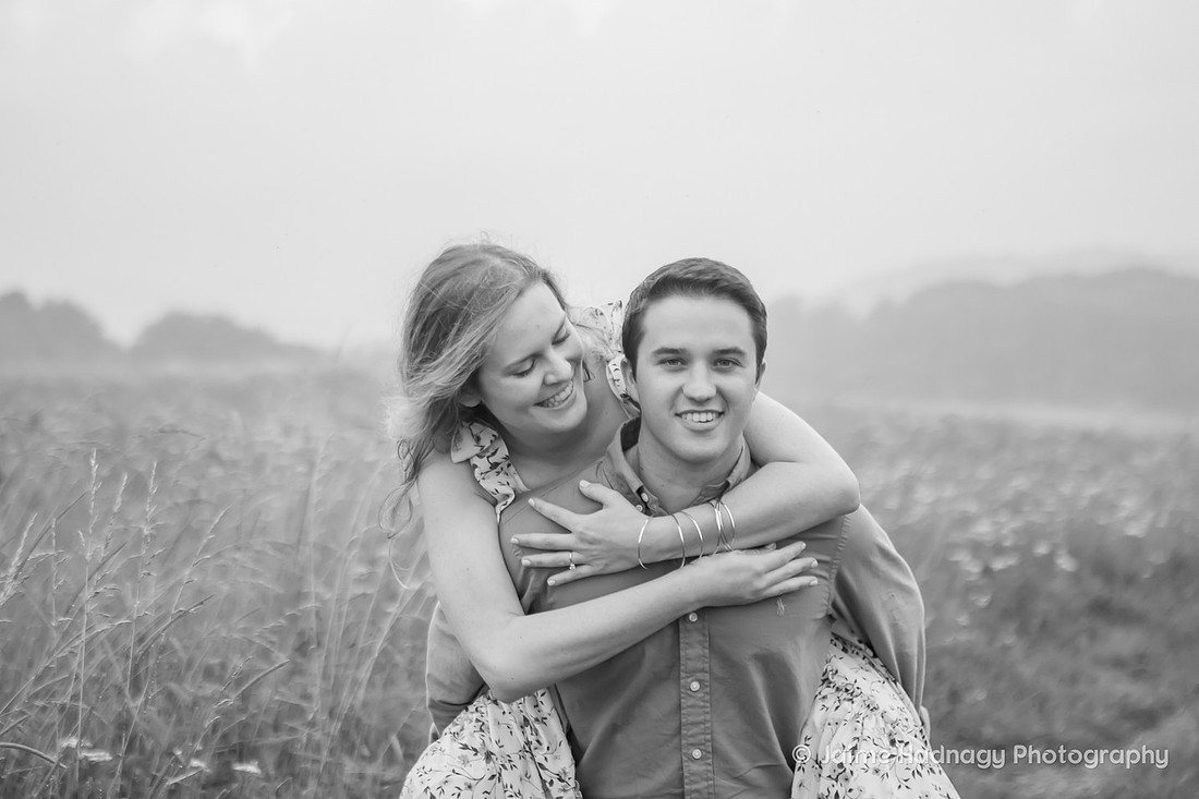 Romantic Engagement Hiking Photoshoot | Asheville Photographer