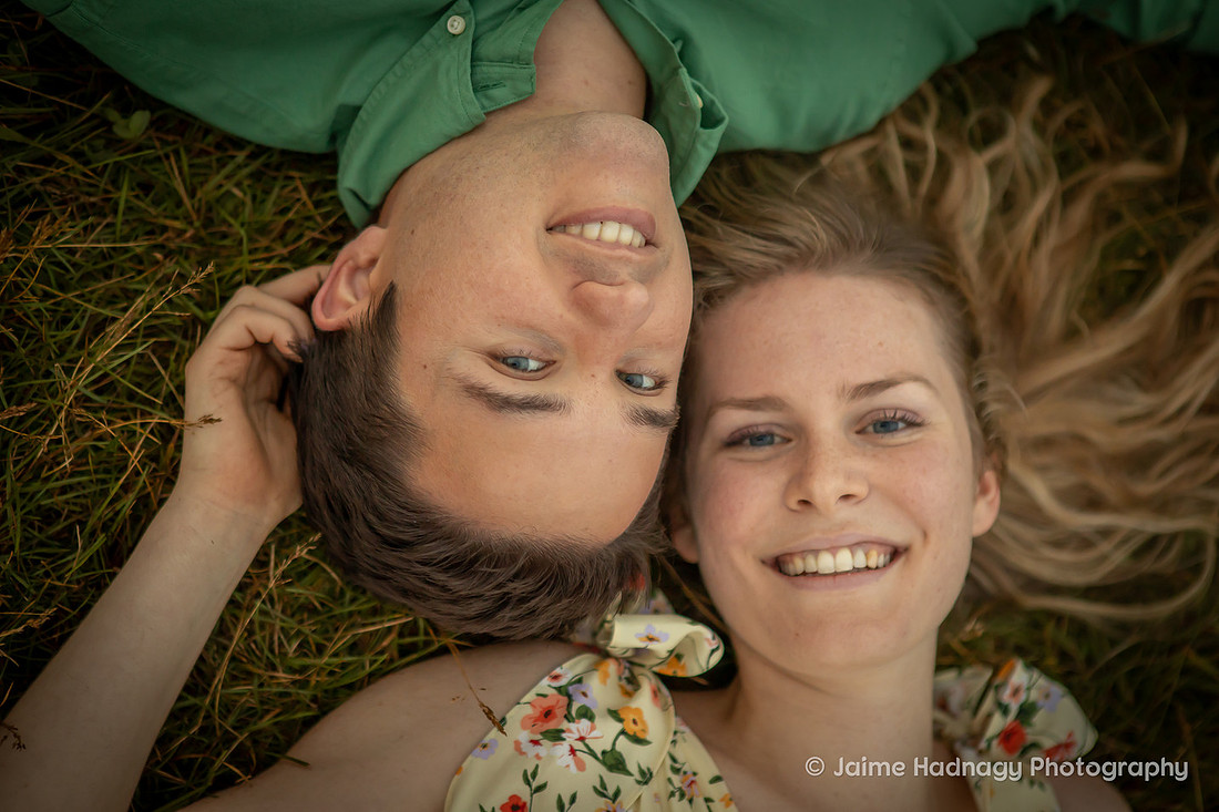Foggy Evening Max Patch Engagement Pictures | Asheville Photographer