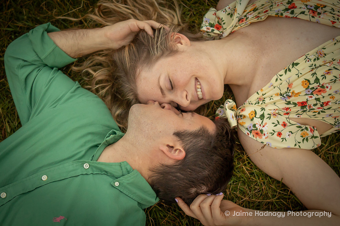 Foggy Evening Max Patch Engagement Pictures | Asheville Photographer