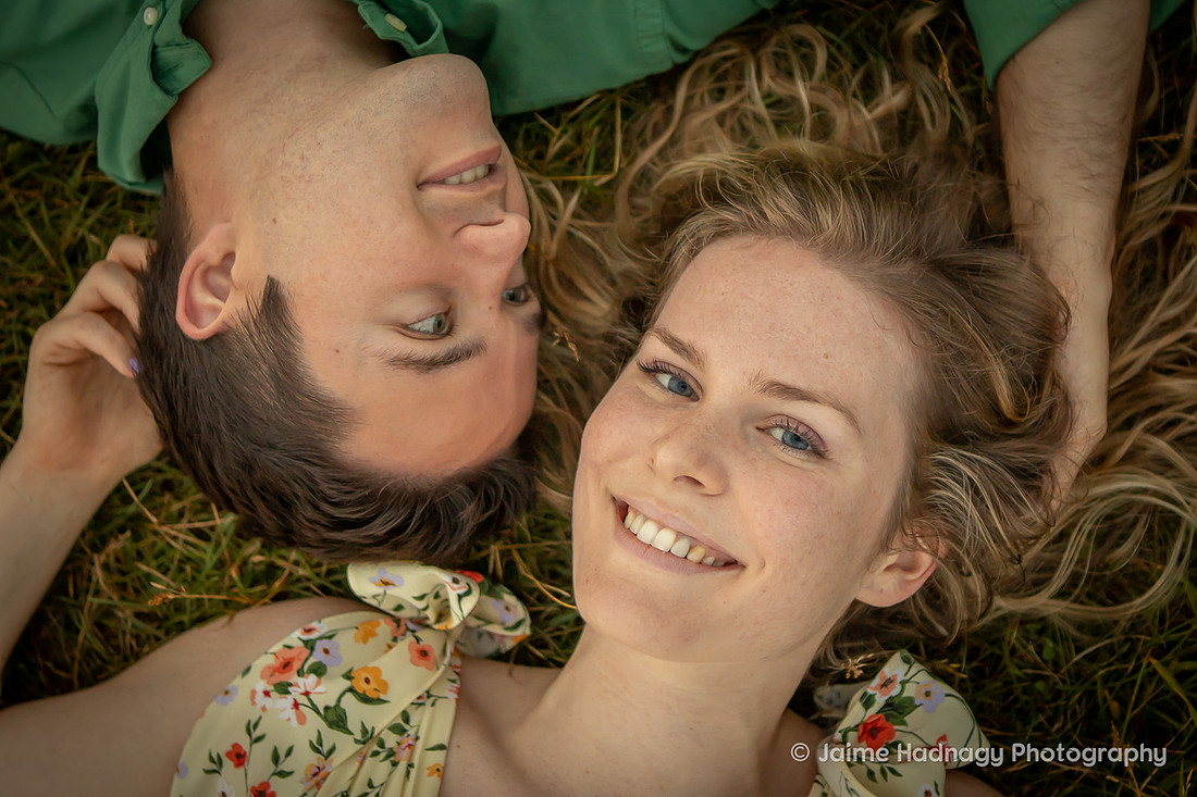 Foggy Evening Max Patch Engagement Pictures | Asheville Photographer