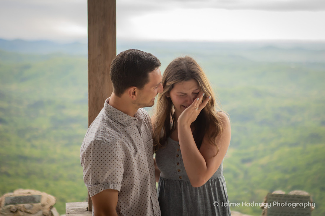 Getting Engaged at Pretty Place | Asheville Proposal Photographer