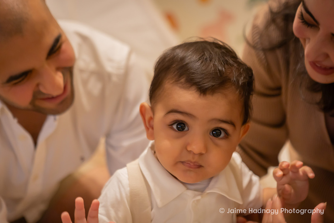 One Year Old Cake Smash Photoshoot | Asheville Baby Photographer