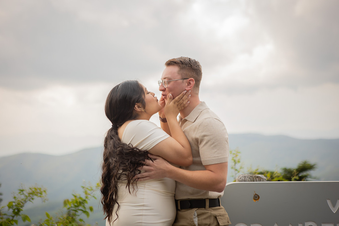 Surprise Proposal Photography on the Blue Ridge Parkway | Asheville Photographer