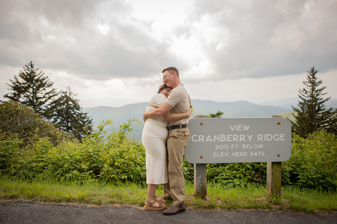 Surprise Proposal Photography on the Blue Ridge Parkway | Asheville Photographer