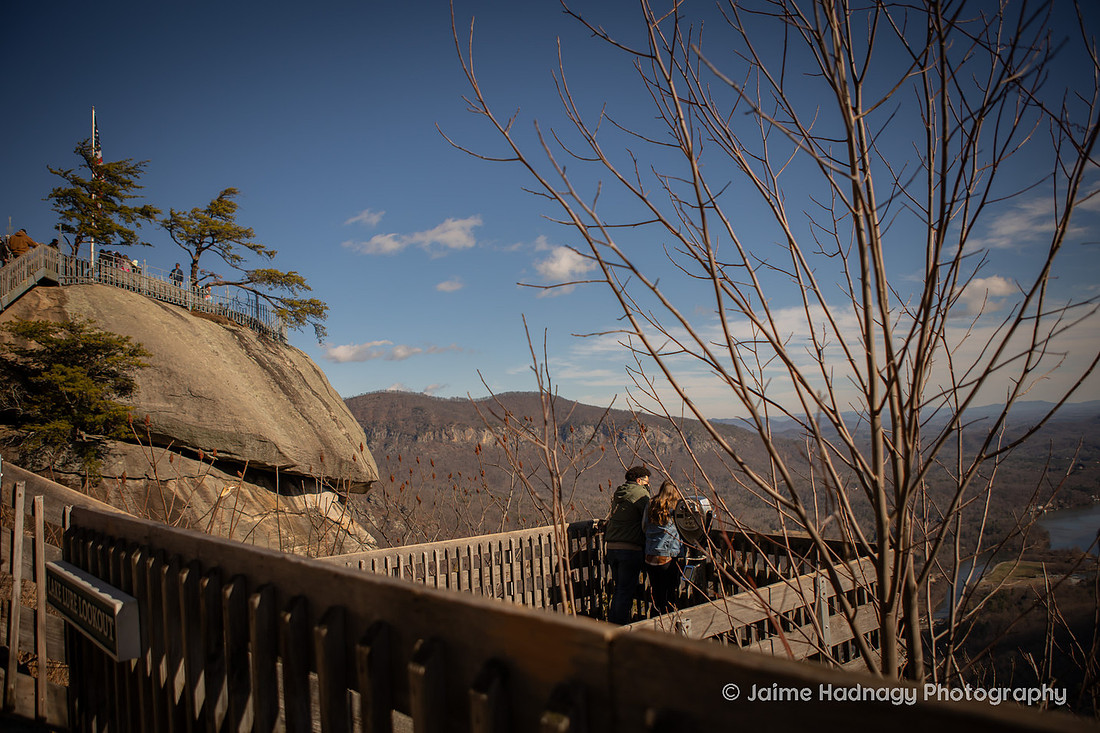 Proposal Photography at Chimney Rock | Asheville Photographer
