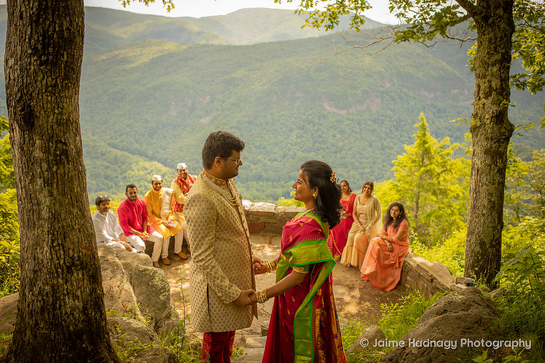 Indian Wedding in North Carolina | Asheville Elopement Photographer