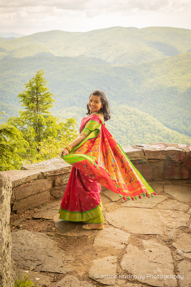 Indian Bride | Asheville Elopement Photographer