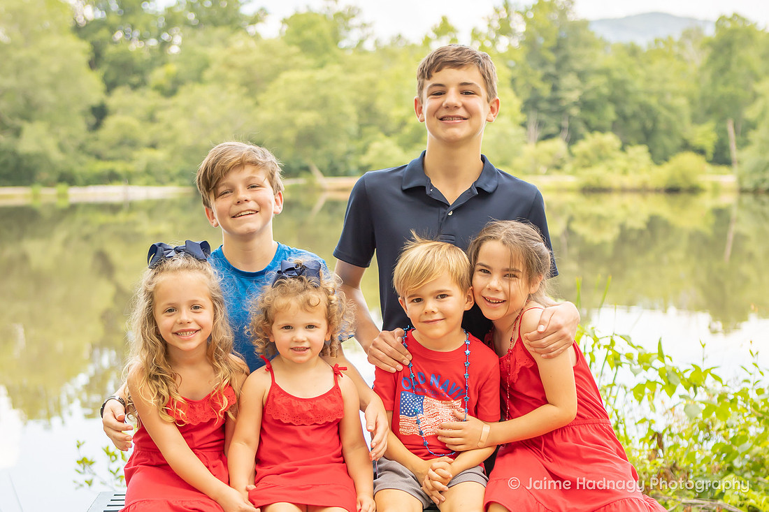 Family Reunion at the park | Asheville Family Photographer 