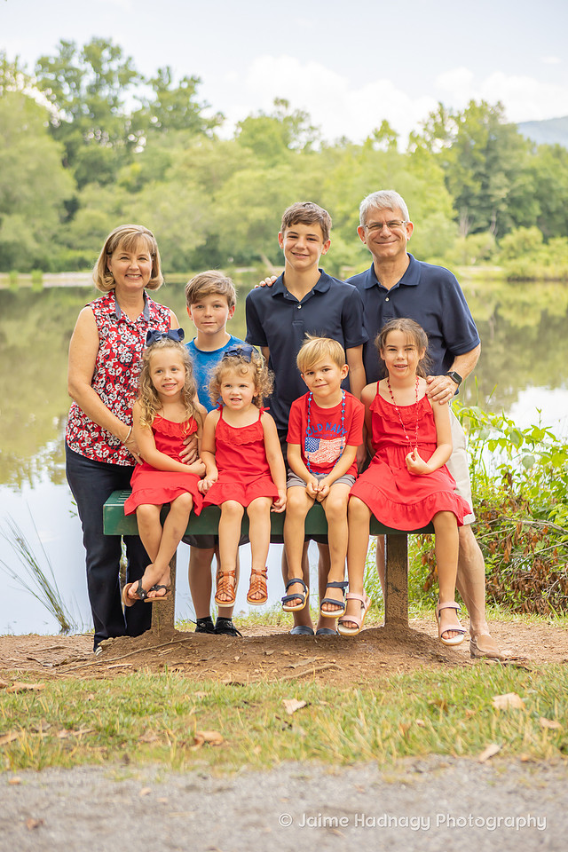 Family Reunion at the park | Asheville Family Photographer 